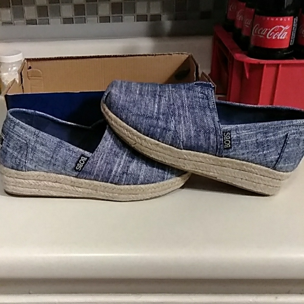 BOBS Sand Sparkle slip-ons